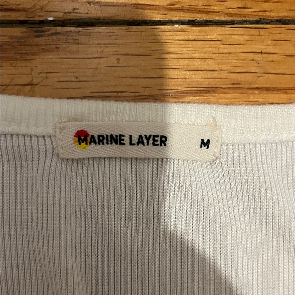 Marine Layer Lexi Button Through Top - Picture 7 of 7
